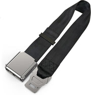 2-in-1 Airplane Seat Belt Extender – Adjustable Travel Seat Belt Extension