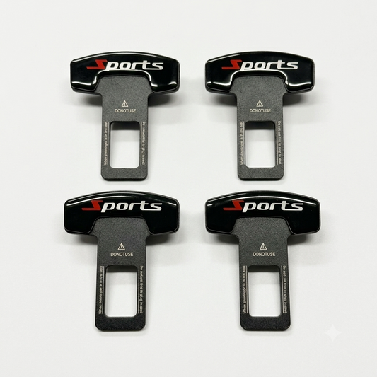 4Pcs Universal Seat Belt Alarm Stopper