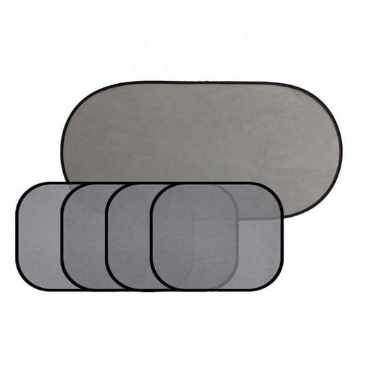 Popular 5Pcs Car Window Sunshades 3D Photocatalyst Mesh Sun Visor Car Sunshades with Suckers for Toyota Camry