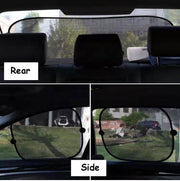 Popular 5Pcs Car Window Sunshades 3D Photocatalyst Mesh Sun Visor Car Sunshades with Suckers for Toyota Camry