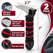 Car Door Assist Handle for Elderly – Non-Slip 2 Pack