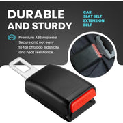 Seat-Belt Buckle Extender – Click-in Convenience & Extra Reach